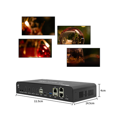 Multi-Screen Splicing voor reclame en bewaking Ultra HDMI 2.0x1 HD 4k 2x2 video wall controller