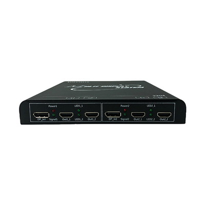 1X4 1X2 3D Dp HDMI Video Processor 8K Multi Screen Video Controller