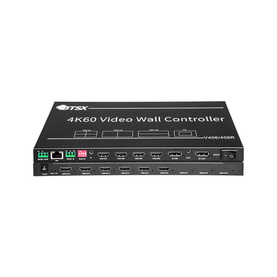 6kanaals HDMI-TV-schermcontroller 2x2 1x3 1x4 1x6 2x3 3x2 4K-videowandswitcher