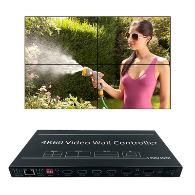 4 in 6 uit 9x2 1x4 1x5 1x6 2x3 3x3 HDMI-processor Splitter Switcher Video Wall Controller