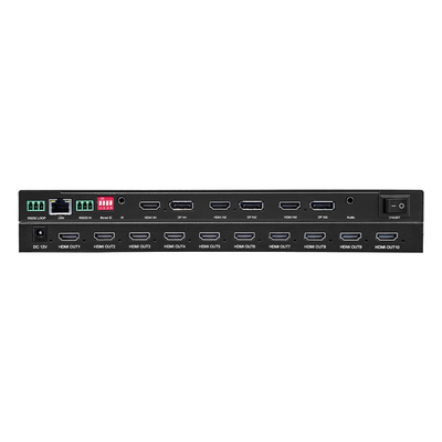 2x3 2x4 1x10 8K HD Video Wall Processor Controller 3x3 Op maat gemaakte verpakking
